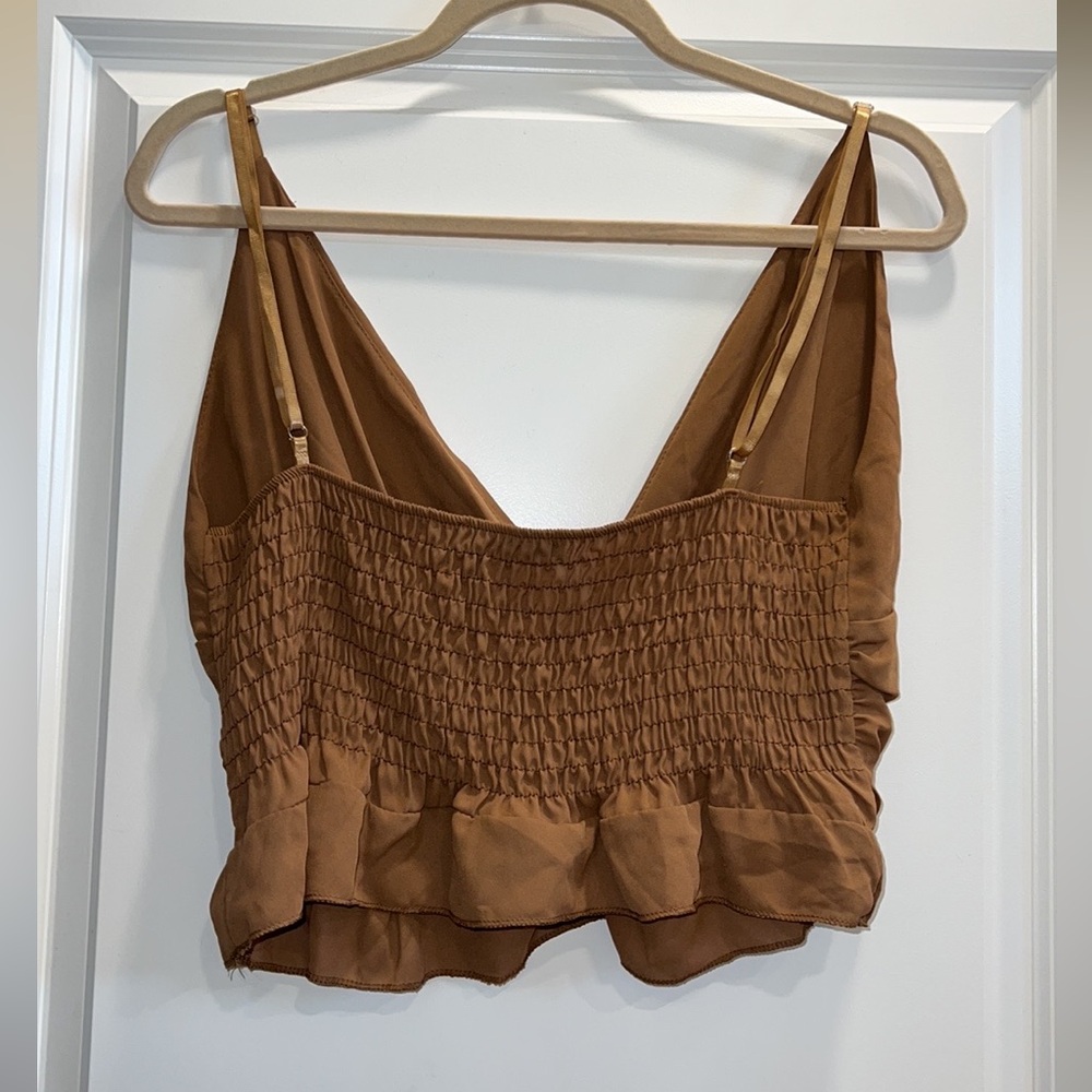 Chiffon Ruffle Cami Top - Picture 2 of 2
